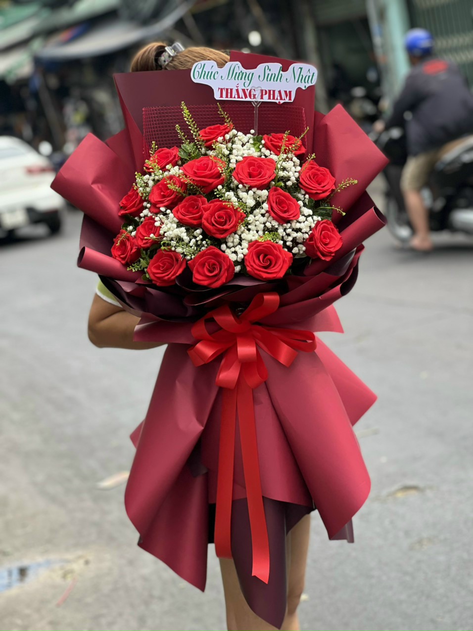 Mẫu bó hoa sinh nhật tại 	Phường Giang Biên	Quận Long Biên	Hà Nội